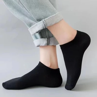 Compre 10 E Ganhe 10 Grátis ! Meias Femininas De Corte Baixo-Estilo Coreano Respirável anti odor