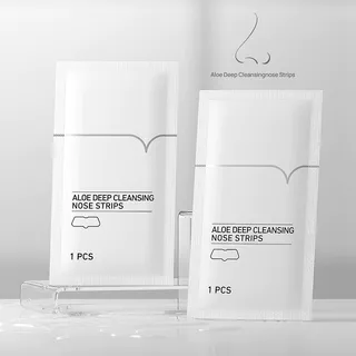 Aloe Vera Remoção de Cravo Patch Limpeza Profunda Acne Máscara Nasal Controle de Óleo