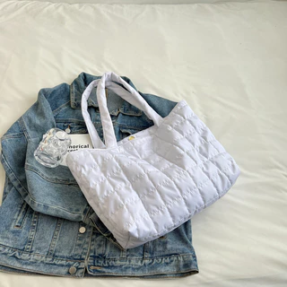 Moda Casual bolsa de grande capacidade feminina novo estilo velo axilas saco simples de um ombro mensageiro sacola