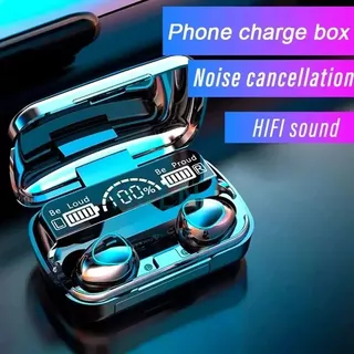 M10 HeadphoneTWS Fone De Ouvido Bluetooth Com Microfone Para Sem Fio HIFI À Prova D