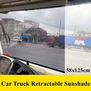 Verão Carro Pára-Brisa Estiramento Sol Sombra Para Janela Do Proteção Solar Cortina De Isolamento Térmico Frente Shad