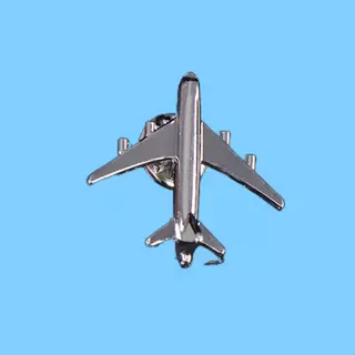 1 broche de Metal com emblema de aviação seguro para avião exclusivo criativo