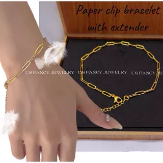 Europa E Os Estados Unidos Moda Estilo Simples Longo Cruz Corrente Pulseira Feminina Personalidade hip hop Nicho De Aço