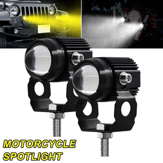 Spot Light LED Mini Driver Light 20W, duas cores, 3.000 lúmens DC9-36VDC 1 par, ventilador de resfriamento embutido