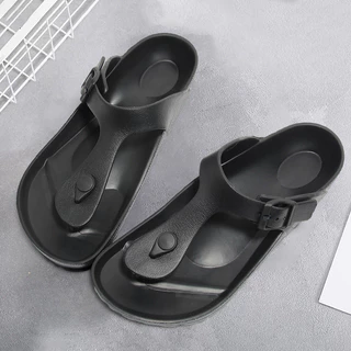  Boken Flip-Flops EVA Outdoor Wear Moda Europeia Americana Na Moda Praia Férias Chinelos Masculinos