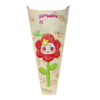 1Pc Flores Aleatórias Estão Todas Florescendo Moda Jogar Caixa Cega De Pelúcia Bonito Buquê De Feito À Mão Presentes Par
