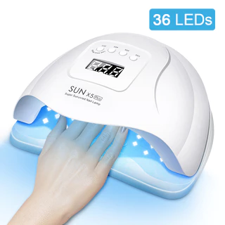 Secador De Unhas 36 LED Lâmpada UV Para Curar Todo O Esmalte Do Gel Com Sensor Movimento Manicure Pedicure Ferramenta Sa
