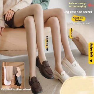 Leggings para adultos meia-calça engrossada outono inverno meias perna nua ferramenta útil outono inverno meias perna nu