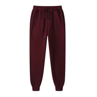 Calça Casual Masculina Calça Jogging Tamanho Único/Unissex com Bolsos