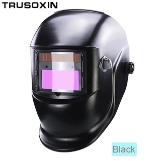 Máscara Elétrica De Brilho De Cor Verdadeira Com Escurecimento Automático Solar/Capacete/Tampa De Soldador/Lente De Sold