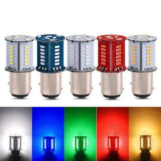 1PC Luz Traseira Da Motocicleta Flash 1157 LED Sinal Estroboscópico Pisca Parar Lâmpada De Freio Piscando 12V