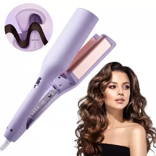 Francês 32mm rolo de ovo modelador de cabelo ondulação de água grande onda modelador de cabelo não machuca a temperatura