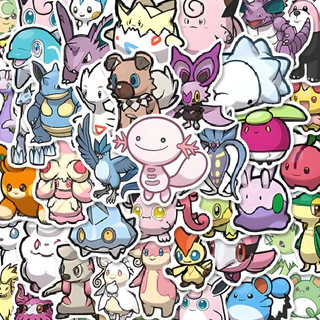 108 Peças De Adesivos Criativos Exclusivos De Anime , De Vinil De Desenho Animado De Estética Bonita E Legal À Prova D