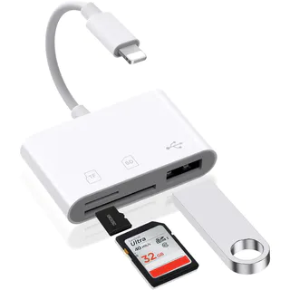Leitor De Cartão SD HdoorLink Para iPhone Portabie 3-1