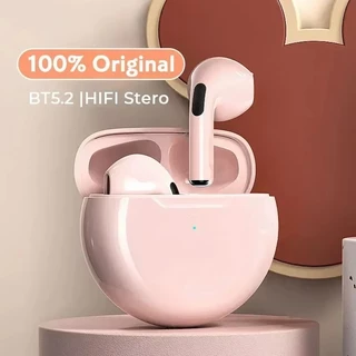 Novo Original Pro6 TWS Controle De Toque Sem Fio Fones Bluetooth 5.0 Esporte Música Fone Para Iphone Xiaomi Telefones