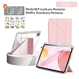 TBTIC Para iPad Caso Com Porta-Lápis Ar 6 Pro 11 2024 5 4 10.9 10th 9th 8th Gen 7th 10.2 6th 5th 9.7 Mini 6 Transparente