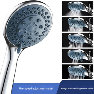 1pc Grande Saída De Água Cabeça Chuveiro Do Banheiro Aquecedor Banho Doméstico Torneira anti Entupimento universal