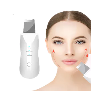 Purificador Ultrassônico Da Pele , Vibração Profunda , Limpador Facial , Pá , Peeling , Removedor De Cabeça Preta , Mass