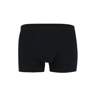 Cuecas Boxer masculinas de cor sólida Soft cuecas elásticas respiráveis e confortáveis