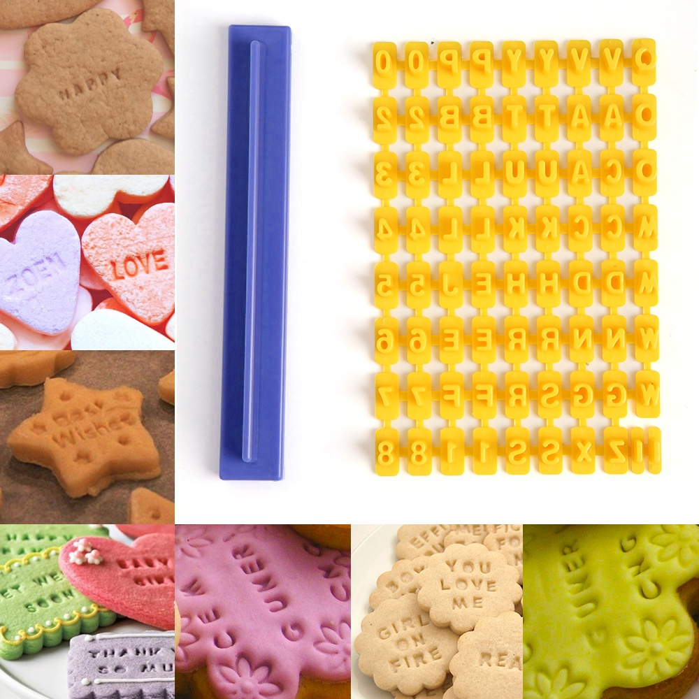 Carta Impressa Molde De Biscoito Cortador DIY Bolo Curling G
