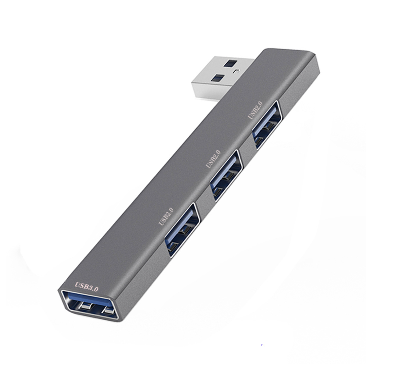 4 Em 1 Dock Side Bend USB3.0 Hub Notebook Type C Interface PD Powered ...