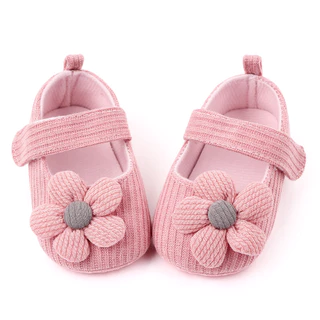 Bebê Recém-Nascido Meninas Sapatos Arco-Nó Bonito Antiderrapante Infantil Criança Sola Macia De Princesa Para 6-12 Meses