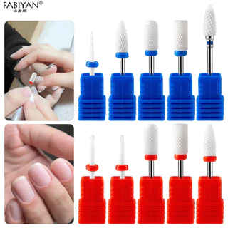 10 Pçs Cerâmica Prego Brocas Fresagem Elétrica Cortadores De Cutícula Manicure Pedicure Máquina Acessórios Ferramenta