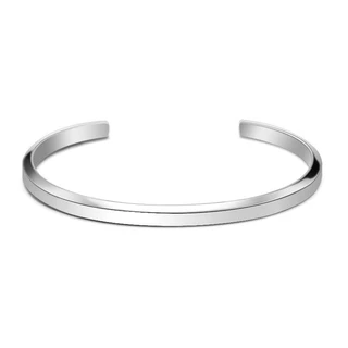 Pulseira Banhada A Ouro 18k De Aço Titânio Masculino Europeu E Americano Casal Simples anti-Desbotamento Inoxidável Joia