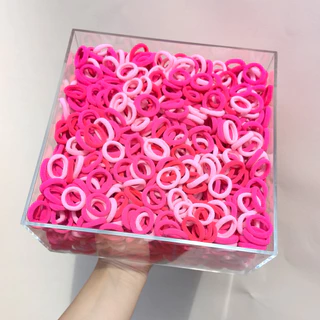 50 Peças Faixas De Cabelo Estilo Coreano Para Mulheres Meninas Tiaras Elásticas Macias Laços De Rabo De Cavalo De Cor Só