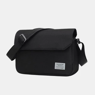 2024 Novo Estilo Casual Simples Bolsa de Ombro Masculina Bolsa Mensageiro Pequena Bolsa Quadrada