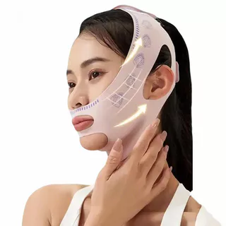 Bandagem De Emagrecimento Para Queixo E Bochecha – Modelador Em Forma De V , Máscara De Levantamento Ferramenta Antirrug em Oferta na Shopee