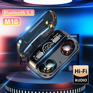 M10 Fones De Ouvido Bluetooth Handfree LED Dispay HiFi Estéreo Música Sem Fio Fone Para Jogos À Prova D