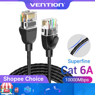 Vention Cat6A Cabo Ethernet Ultra Slim Lan UTP De Alta Velocidade 10 Gigabit RJ45 De Remendo De Rede Para Roteador Modem
