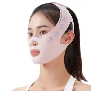 Bandagem De Emagrecimento Facial – Ferramenta De Lifting , Reafirmante E Anti-Flacidez Em V , Melhora O Queixo Duplo