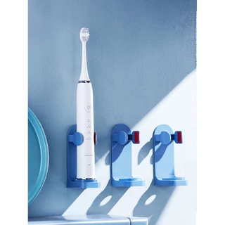 1pc espiral sombreamento escova de dentes elétrica Rack de armazenamento fixado na parede antiderrapante tamanho ajustáv