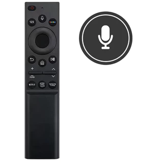 Controle Remoto de Voz Substituto para Samsung Smart TV 2018-2023 Crystal QLED Curvo