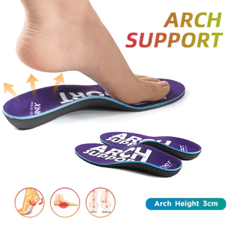 Palmilha Para Sapatos Palmilhas Esportivas De Suporte De Arco De Corte Livre Correção De Fascite Plantar Corrida Homens