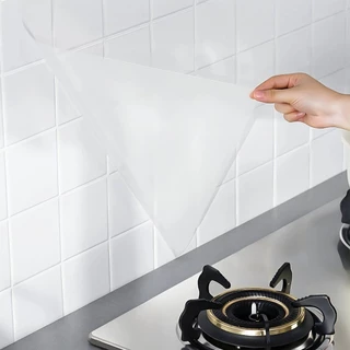 Adesivo Transparente À Prova De Óleo Para Cozinha , 0.6x3m , Resistente A Altas Temperaturas , Exaustor , Papel De Pared