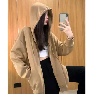 2024 Casal Estilo Lazer Ao Ar Livre Jogging Esportes Moda All-Match Fleece-Fleece Zíper Quente
