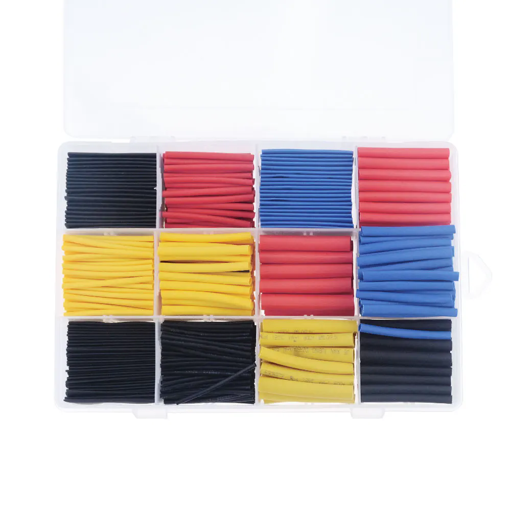 Tubo Termoretráctil HellermannTyton Contracción 2:1 4,8/2,4 Mm Color Negro De Poliolefina En Minicajas Con 24 Metros 87891696