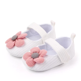 Sapatos De Caminhada Bonitos E Para Bebês Com Flores Fofas Meninas De 0 A 6 Meses