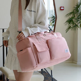 Bolsa de viagem Bolsa dobrável Balik Kampung Bolsa Duffel Estilo feminino