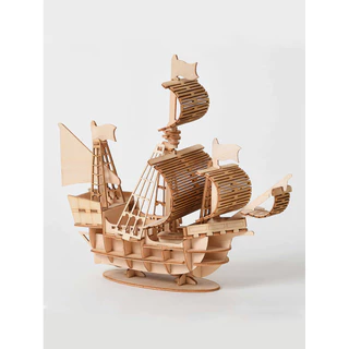 3D Quebra-Cabeças De Madeira Oceano Veleiro Modelo Kits Brainteaser Presentes De Natal/Aniversário Para Adultos E Adoles