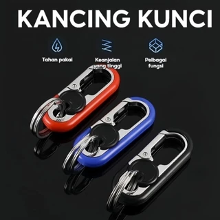 Chaveiro de Metal Duplo Porta-Chaves para Negócios Gancho Resistente Perfeito para Carro e Moto em Oferta na Shopee