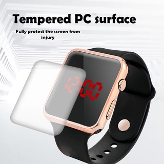 2026 Relógio De Silicone Unissex De Banda Superior Para Homens E Mulheres LED Digital Sport Estilo Simples Casal Transpo em Oferta na Shopee