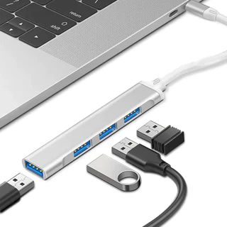 hub De Porta Usb vga Para Tipo c 3.1 4 Adaptador Multi Divisor OTG Acessórios em Oferta na Shopee