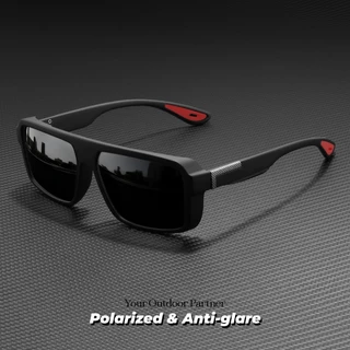 Óculos De Sol Esportivos Polarizados Unissex Uv400 Anti-Reflexo Conforto Ajuste Pesca Ao Ar Livre Condução Viagem Diária
