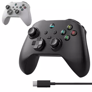 Controlador de Jogo com Fio para iOS Android PC Joystick Hall com Seis Eixos de Movimento Bluetooth Compatível com Steam