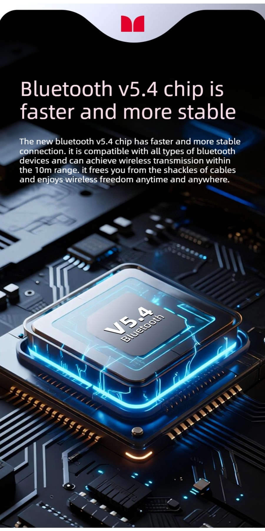 Monster ES01 Alto-falante portátil Bluetooth 5.4 HiFi som estéreo 10 ...