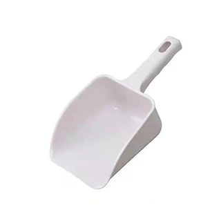 Pá De Gelo Multifuncional De Plástico, Colher De Cozinha Para Farinha, Doces, Sorvete, Grãos, Pequena Ferramenta Ut